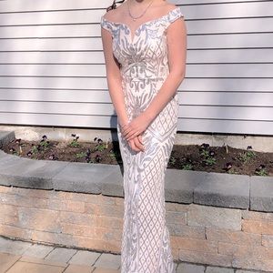 Prom bridal formal dress size small